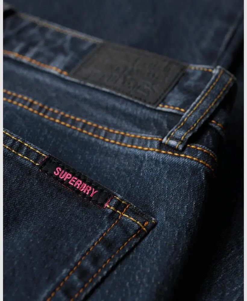 superdry Mid Rise Slim Flare Jeans van biologische katoen 5/6