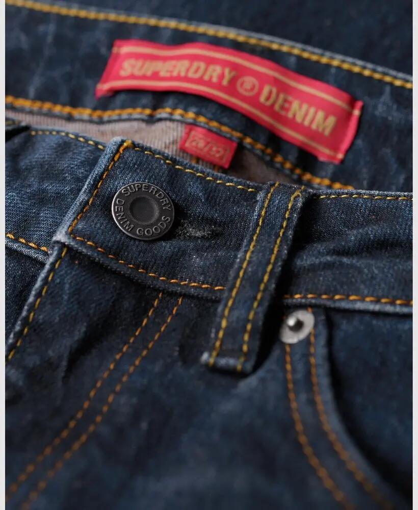 superdry Mid Rise Slim Flare Jeans van biologische katoen 4/6