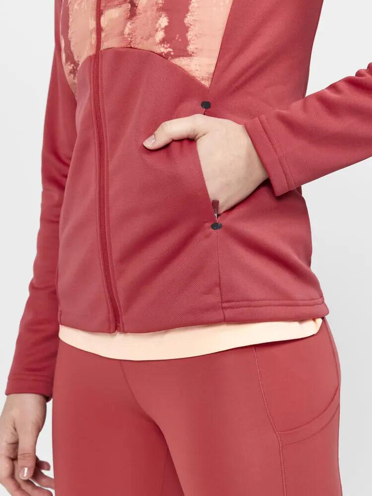 craft ADV Essence Jersey Hood Jacket W – Casaco com capuz térmico 3/5