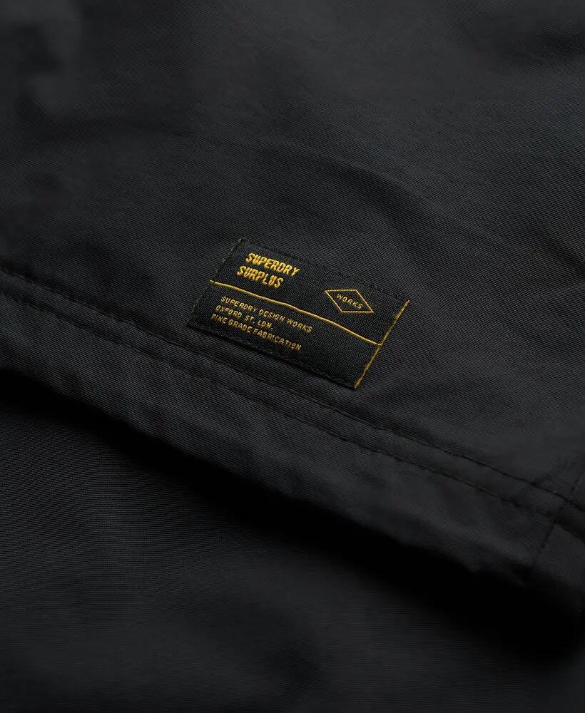 superdry Surplus Otto Coach Jacket – Cazadora ligera negra de poliamida 6/7