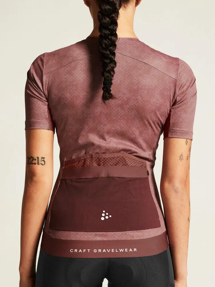 craft PRO Gravel Ss Jersey W – maglia donna leggera e elasticizzata 6/7