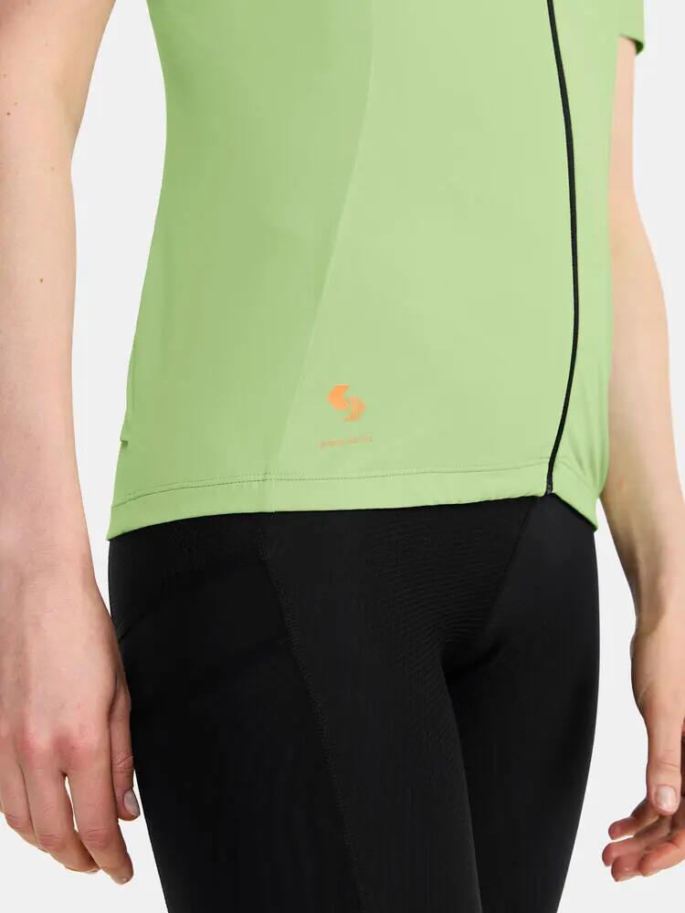 craft ADV Gravel Ss Jersey W em tecido elástico reciclado 6/7