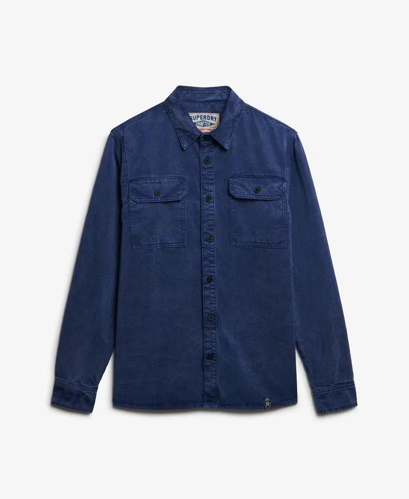 superdry The Merchant Store - Chemise Surchemise Military en TENCEL™ Lyocell 7/7