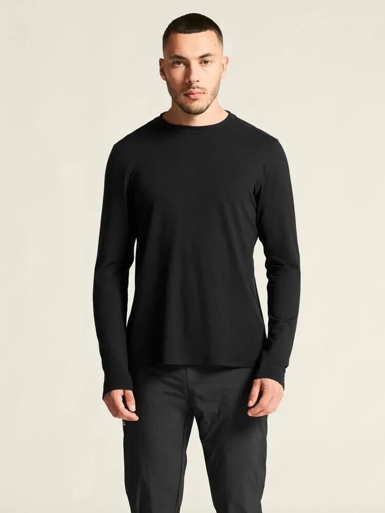 craft Wool Jersey LS CN M – Maglia manica lunga in merino, calore e 3/7