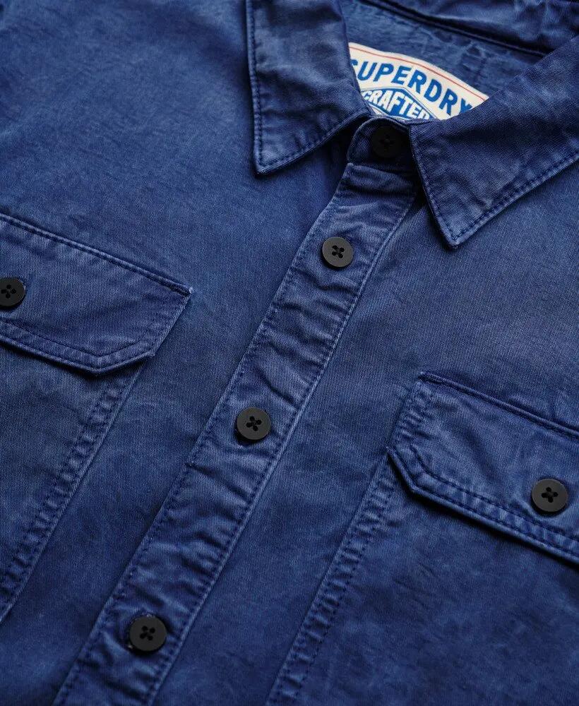 superdry The Merchant Store - Chemise Surchemise Military en TENCEL™ Lyocell 6/7