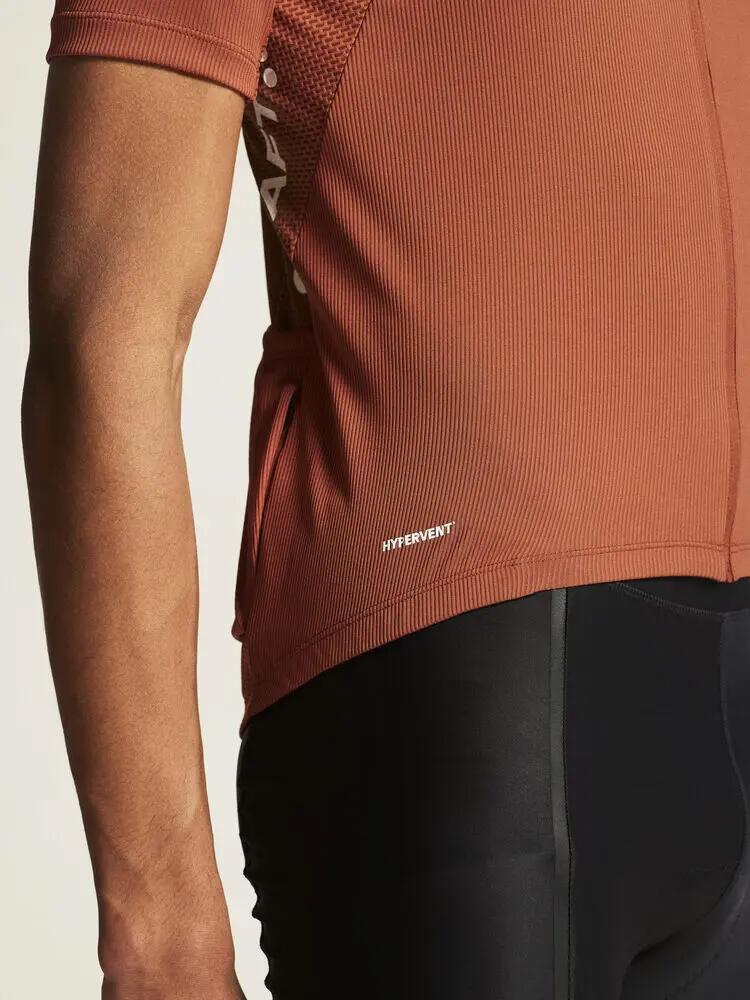craft Endur Jersey M — Maillot ciclismo transpirable en poliéster reciclado 3/7