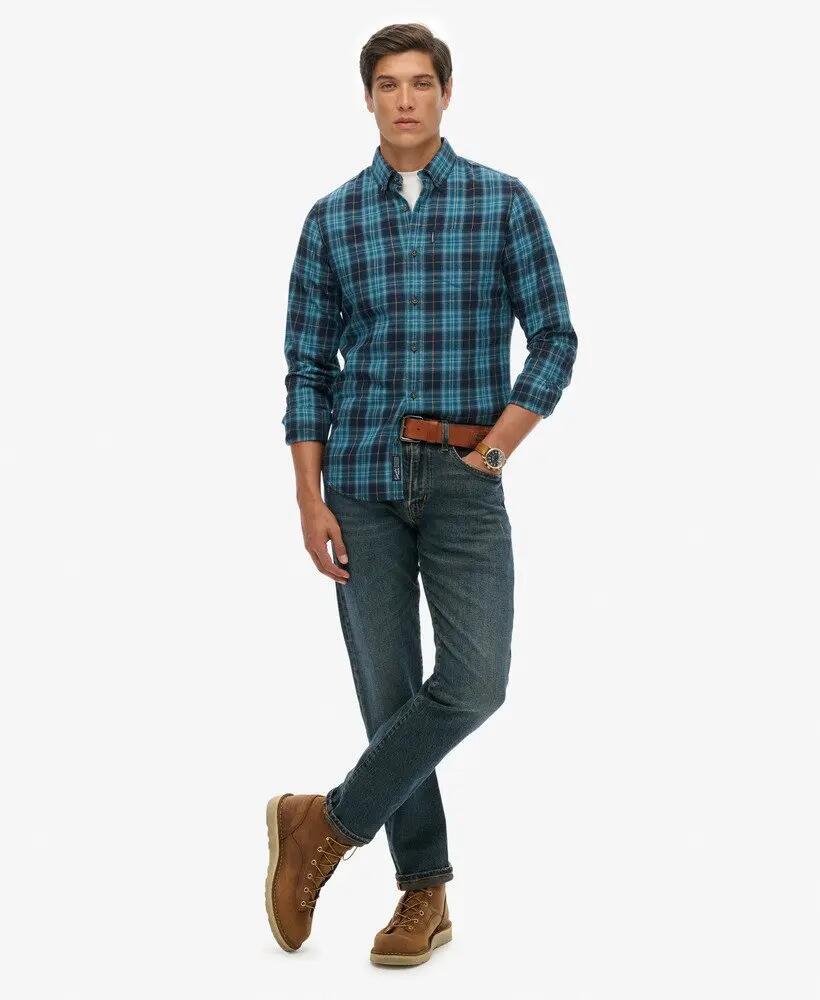 superdry Camicia Vintage Check in 100% cotone – Regular relaxed 3/7