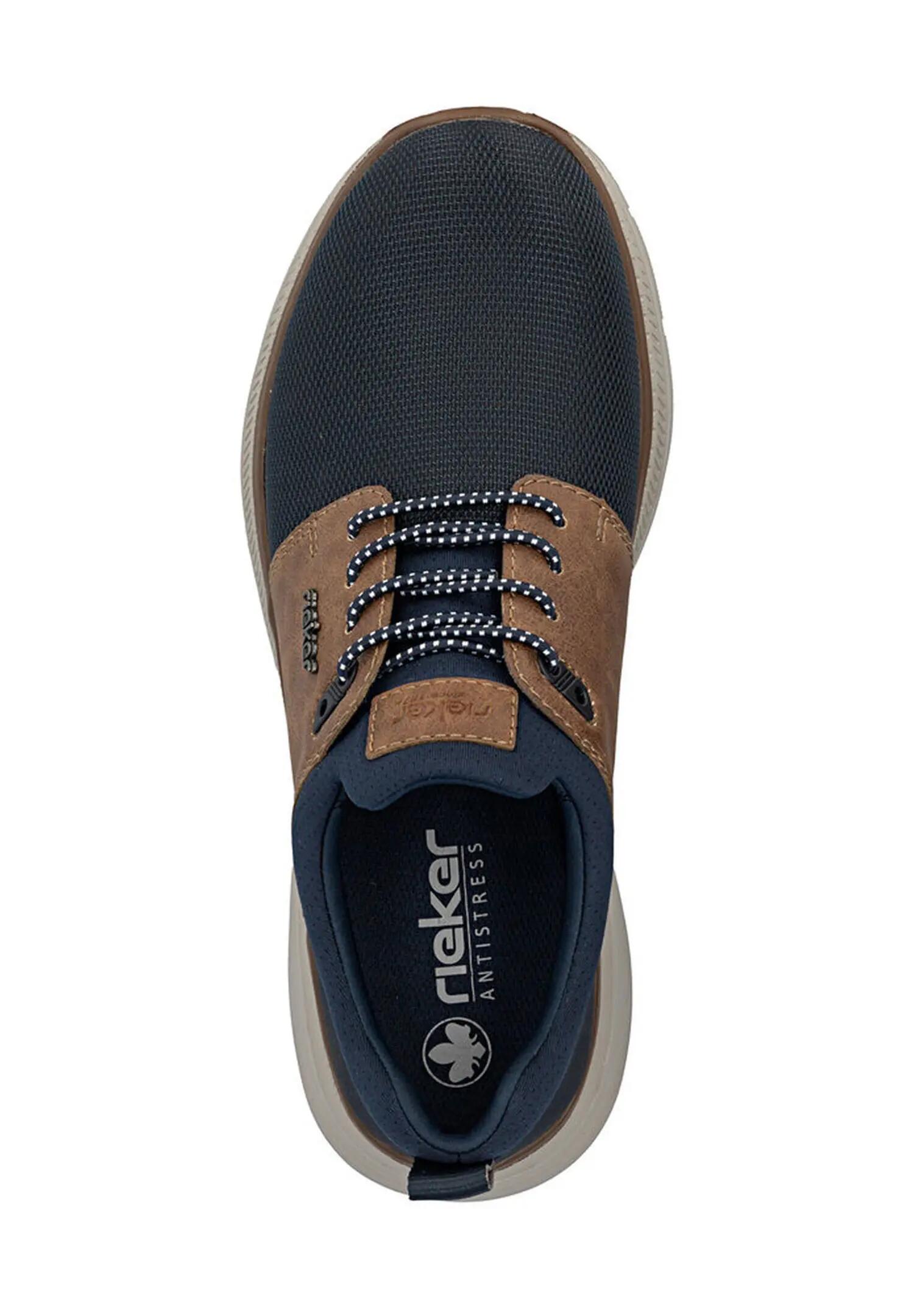 Rieker Herren B1850-14 Slipper Blue Combination 5/6