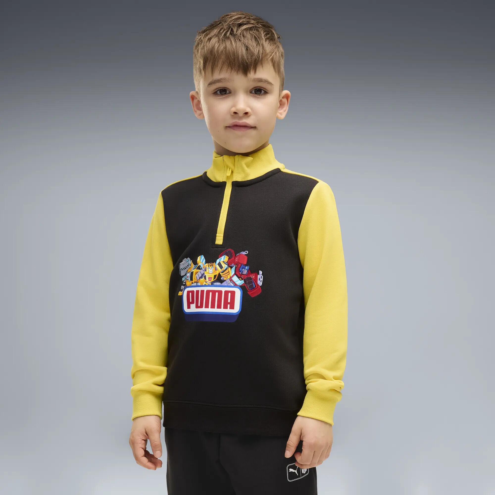 Sudadera PUMA x TRANSFORMERS con estampado y cuello con cremallera Niños PUMA 2/5