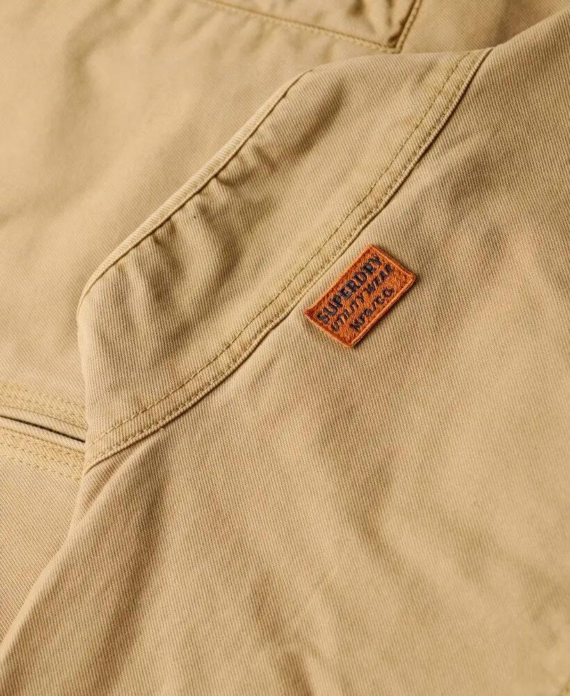 superdry Classic Harrington Jacket – 100% bawełna, Canyon Beige 5/6