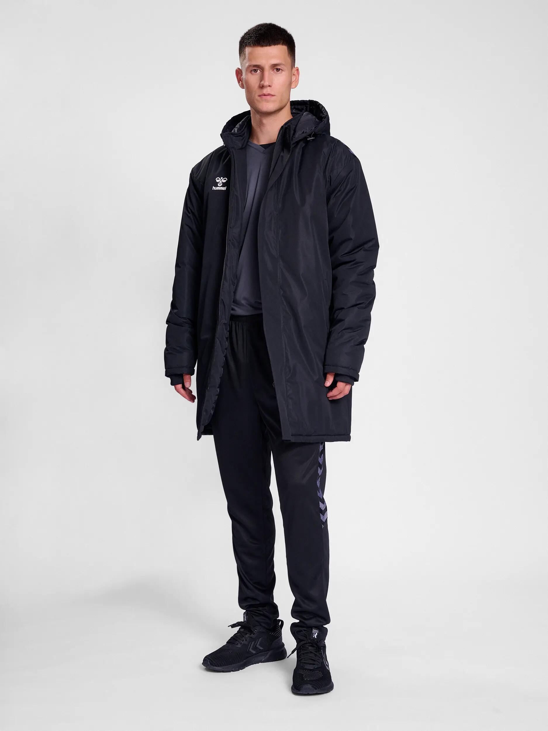 hummel Giacca hmlAUTHENTIC BENCH JACKET Nera Polyester 5/7