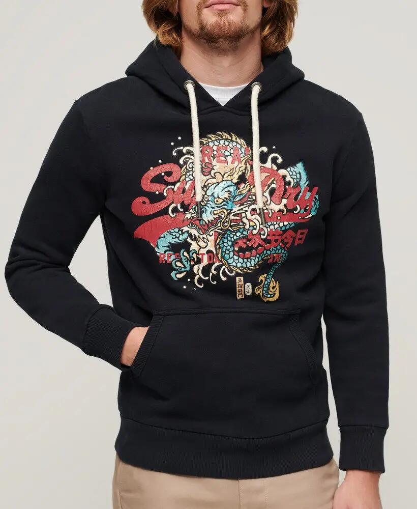 superdry Tokyo Vintage Logo Hoodie – hoodie vintage com logo 7/7