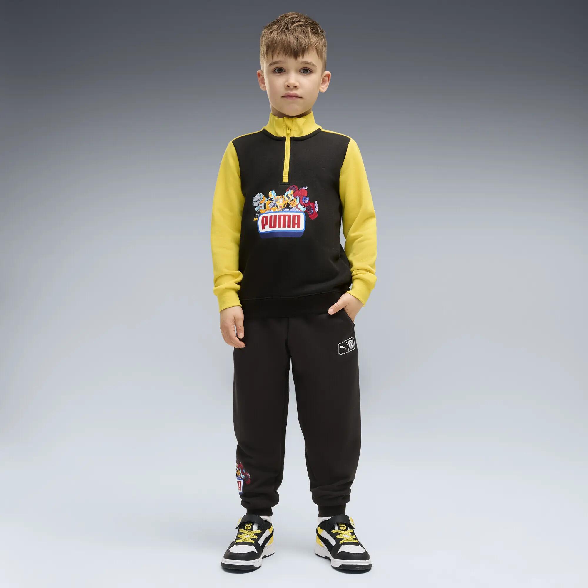 Sudadera PUMA x TRANSFORMERS con estampado y cuello con cremallera Niños PUMA 4/5