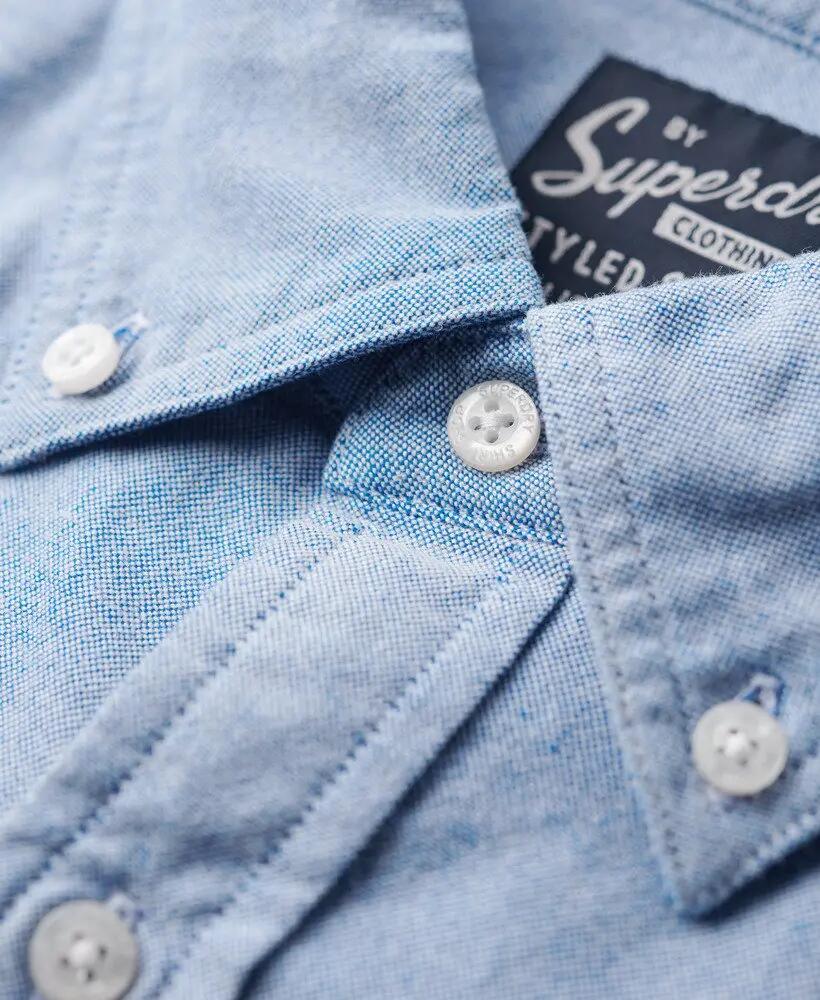 superdry Camisa Oxford manga larga de algodón orgánico 5/7