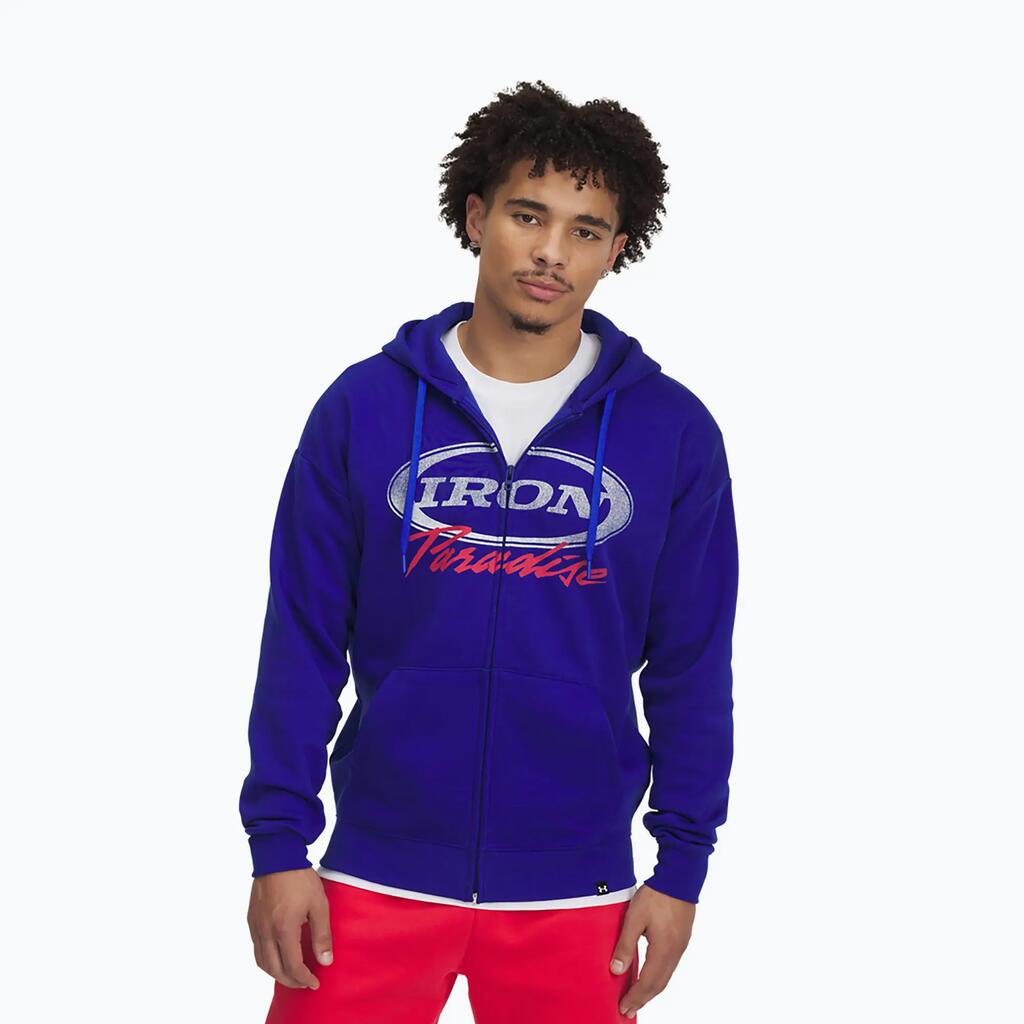 Men's sweatshirt Under Armour Project Rock Icon Fleece FZ
