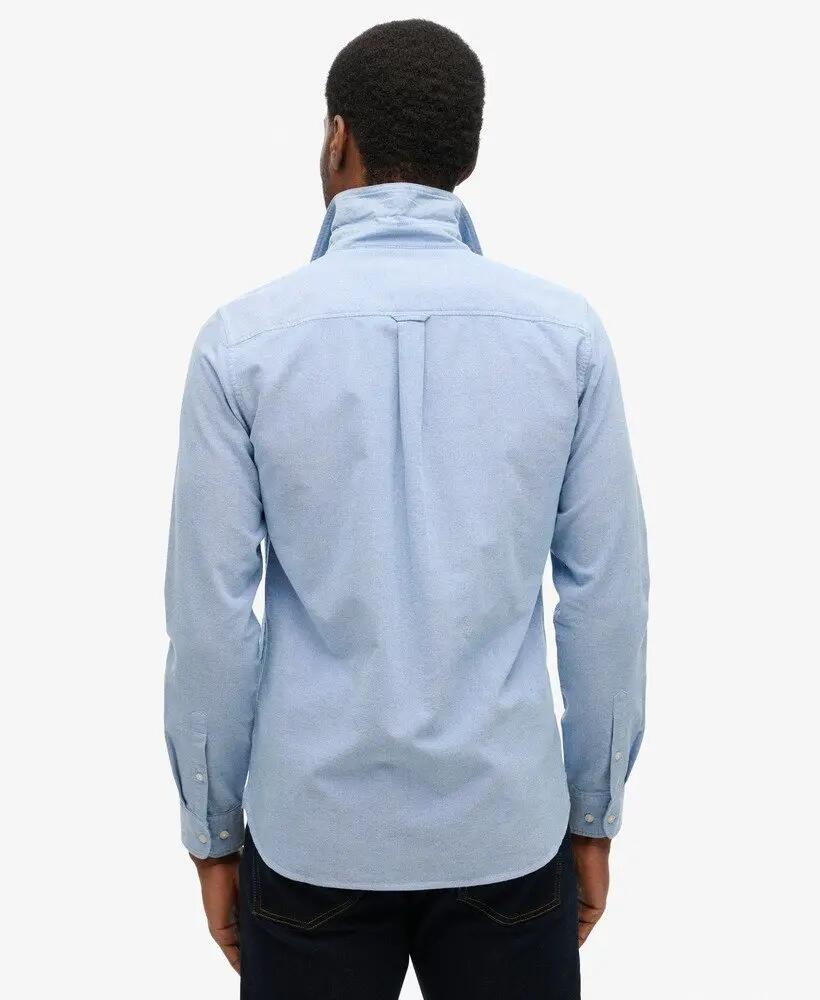 superdry Camisa Oxford manga larga de algodón orgánico 4/7
