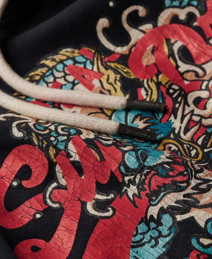 superdry Tokyo Vintage Logo Hoodie – hoodie vintage com logo 4/7