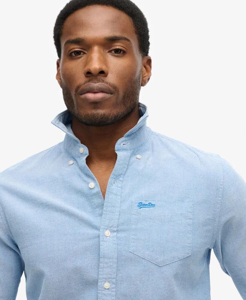 superdry Camisa Oxford manga larga de algodón orgánico 3/7