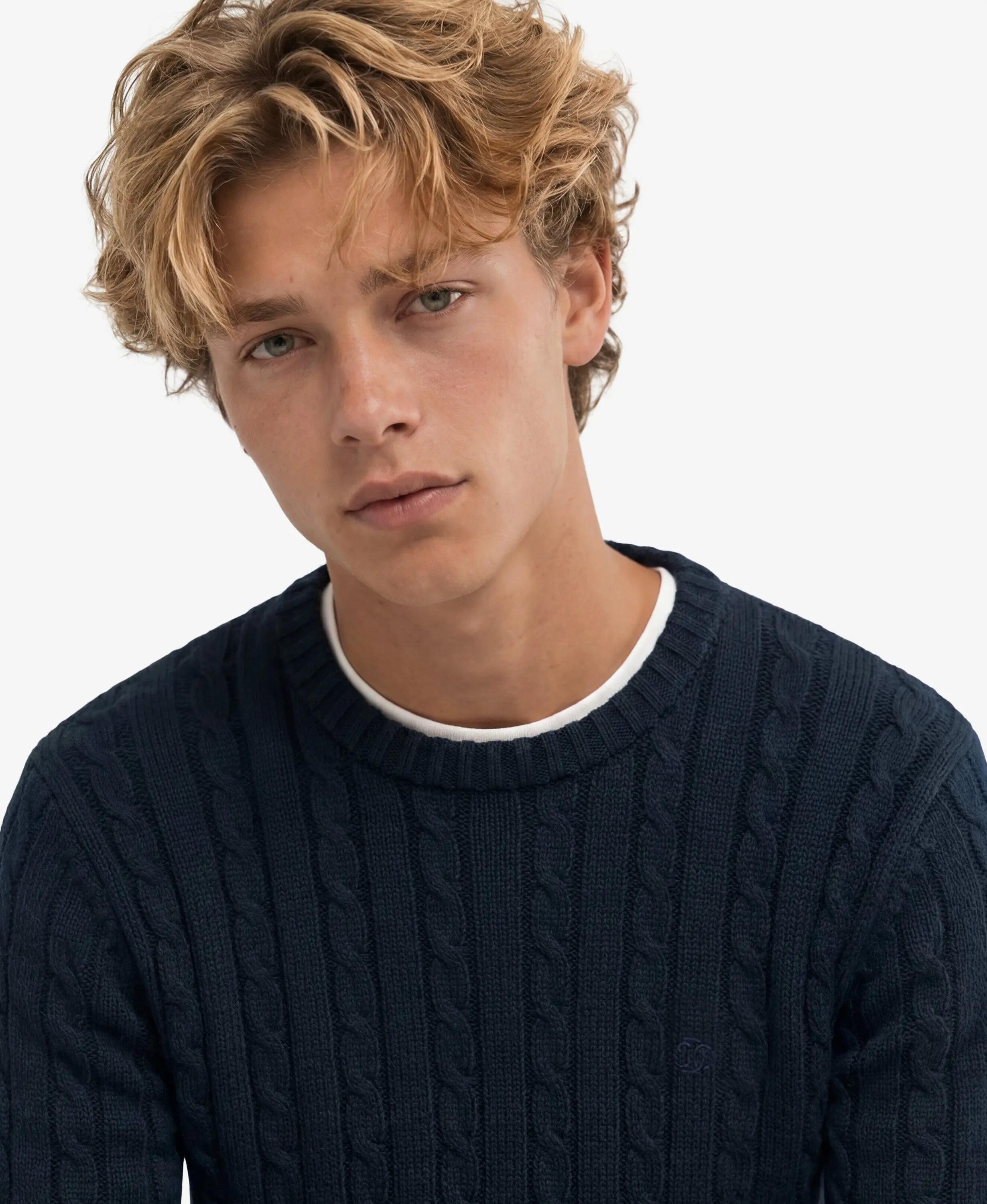 superdry Camisola cable em algodão – Corte relaxed 4/5
