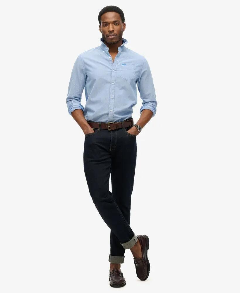 superdry Camisa Oxford manga larga de algodón orgánico 2/7