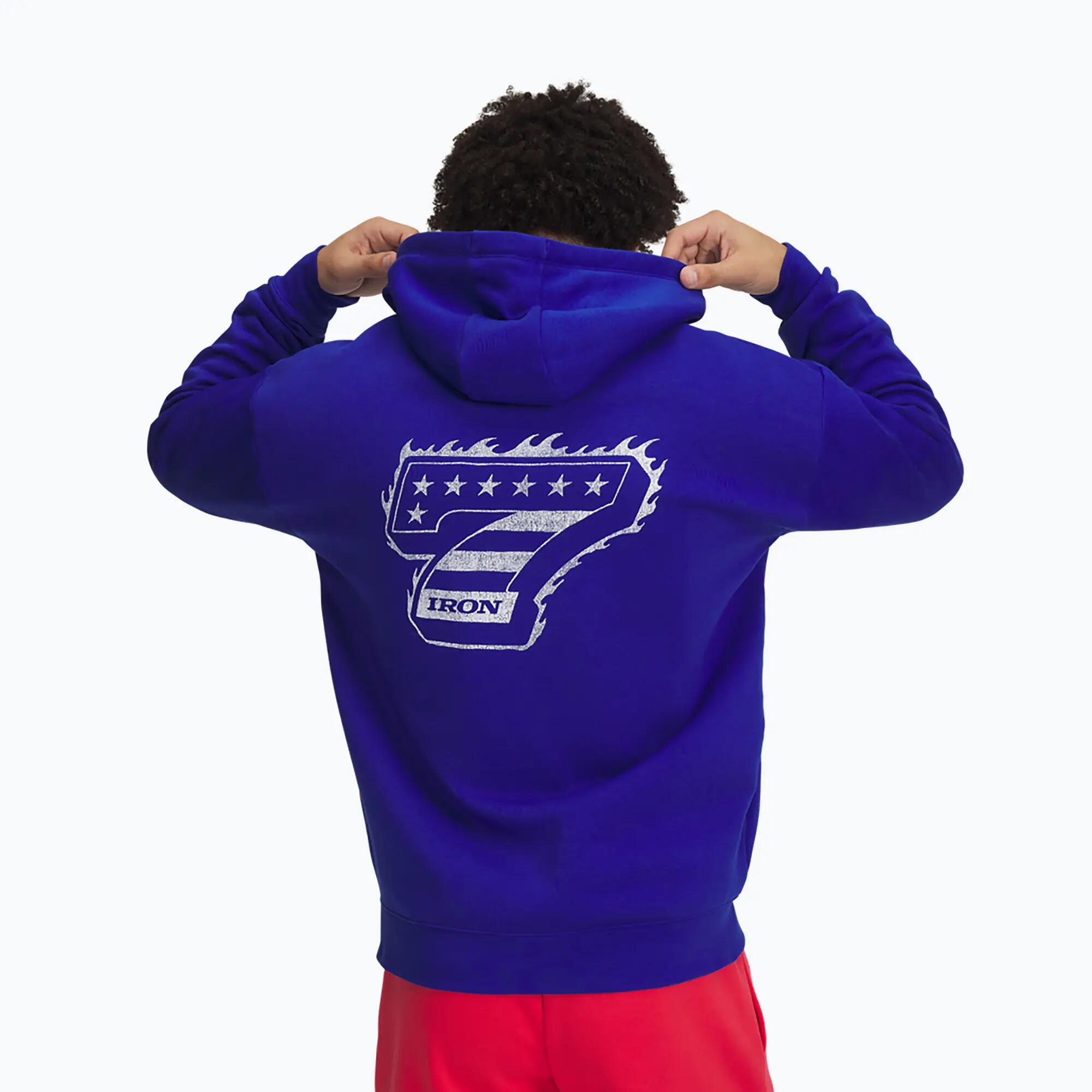 Bluza męska Under Armour Project Rock Icon Fleece FZ 3/4