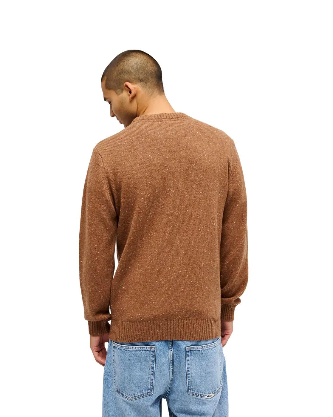 Pull SLOW SONG NEPPY Marron Homme 2/4