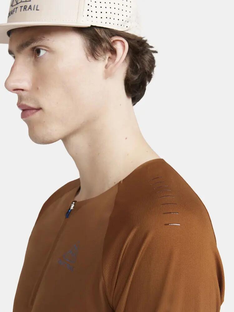 craft PRO Trail Wind LS Tee M – T-shirt manches longues avec devant coupe-vent 5/7