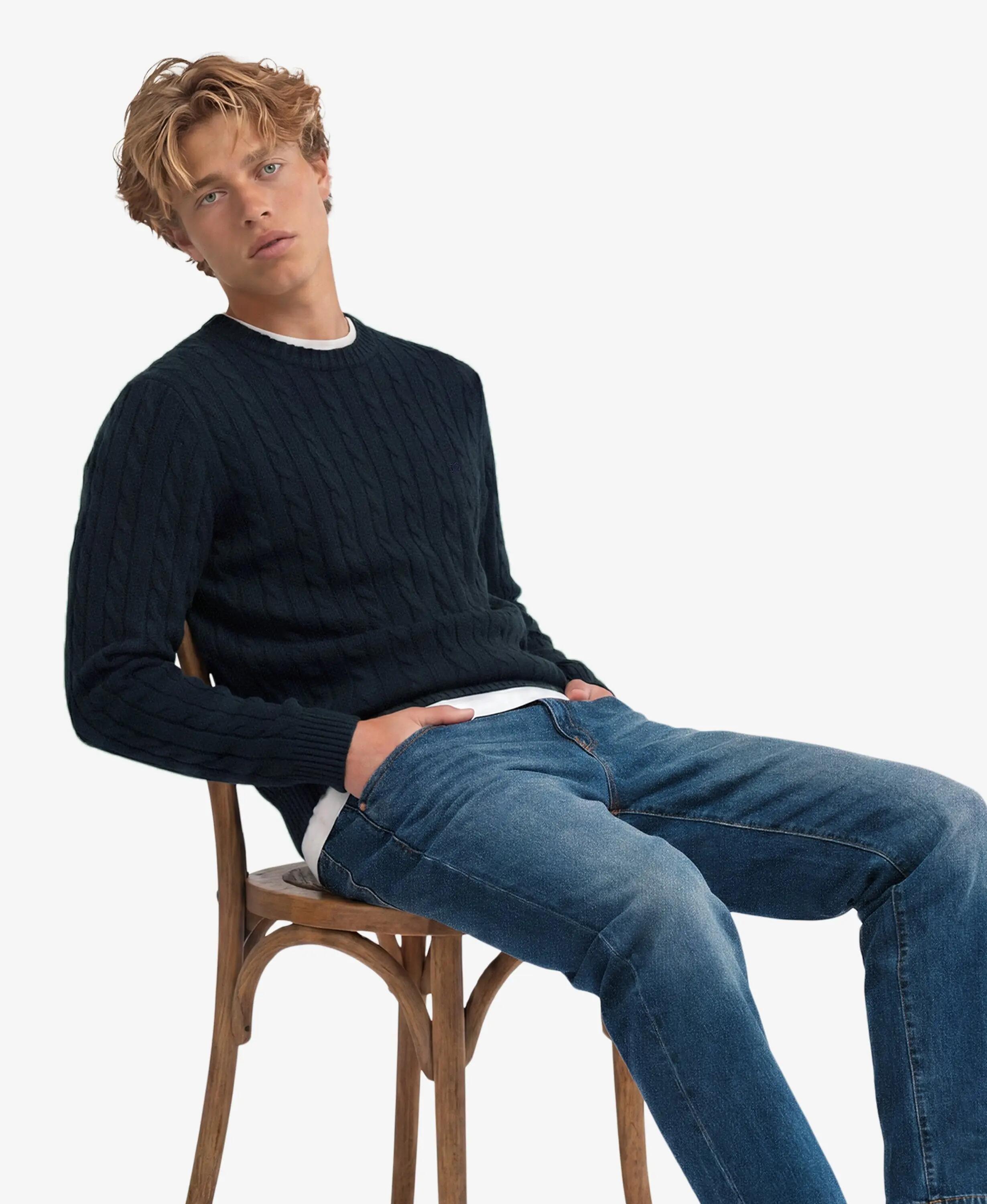 superdry Camisola cable em algodão – Corte relaxed 2/5