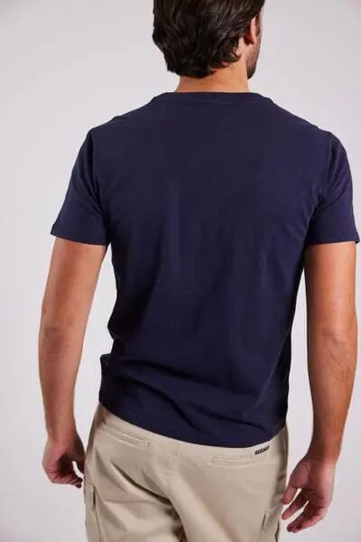 sebago Slub Pocket Tee – NAVY, taille XXXL 4/4