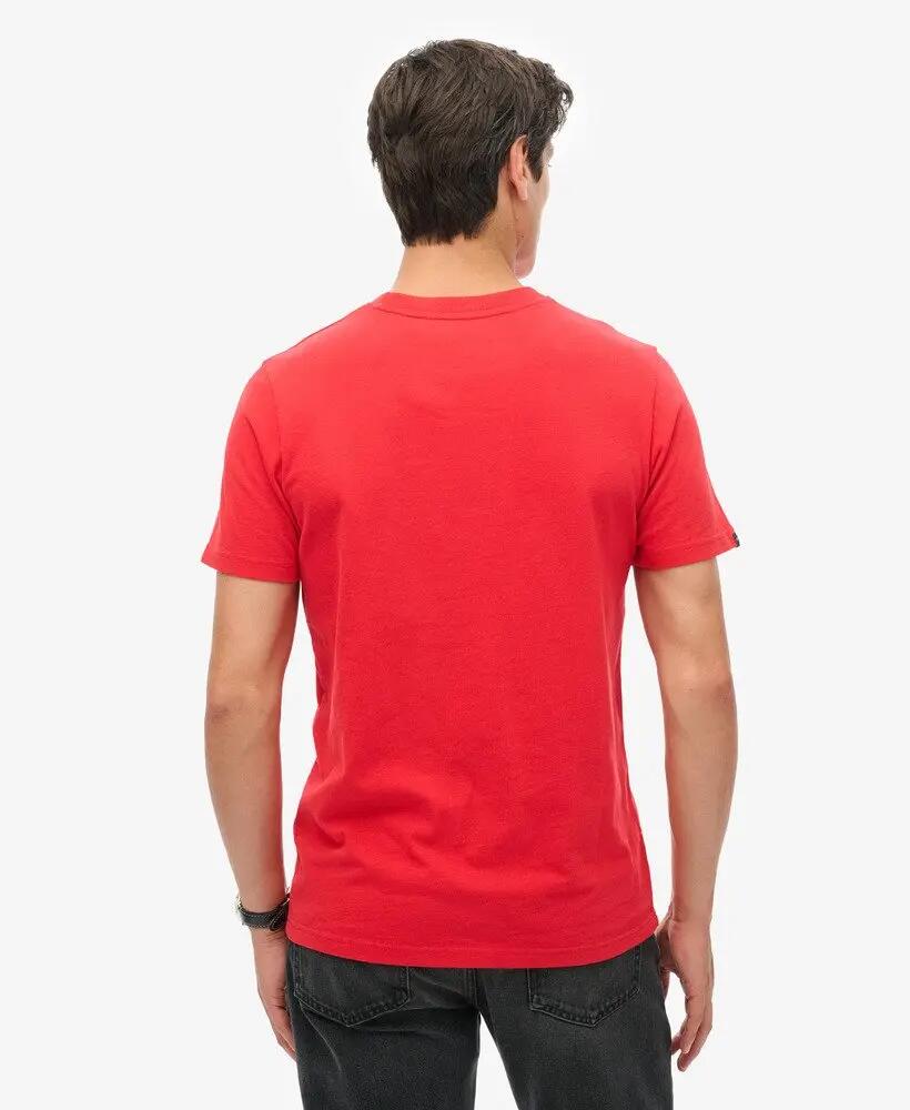 superdry T‑Shirt Vintage Logo Heritage in cotone – OPTIC/PITCH 4/6