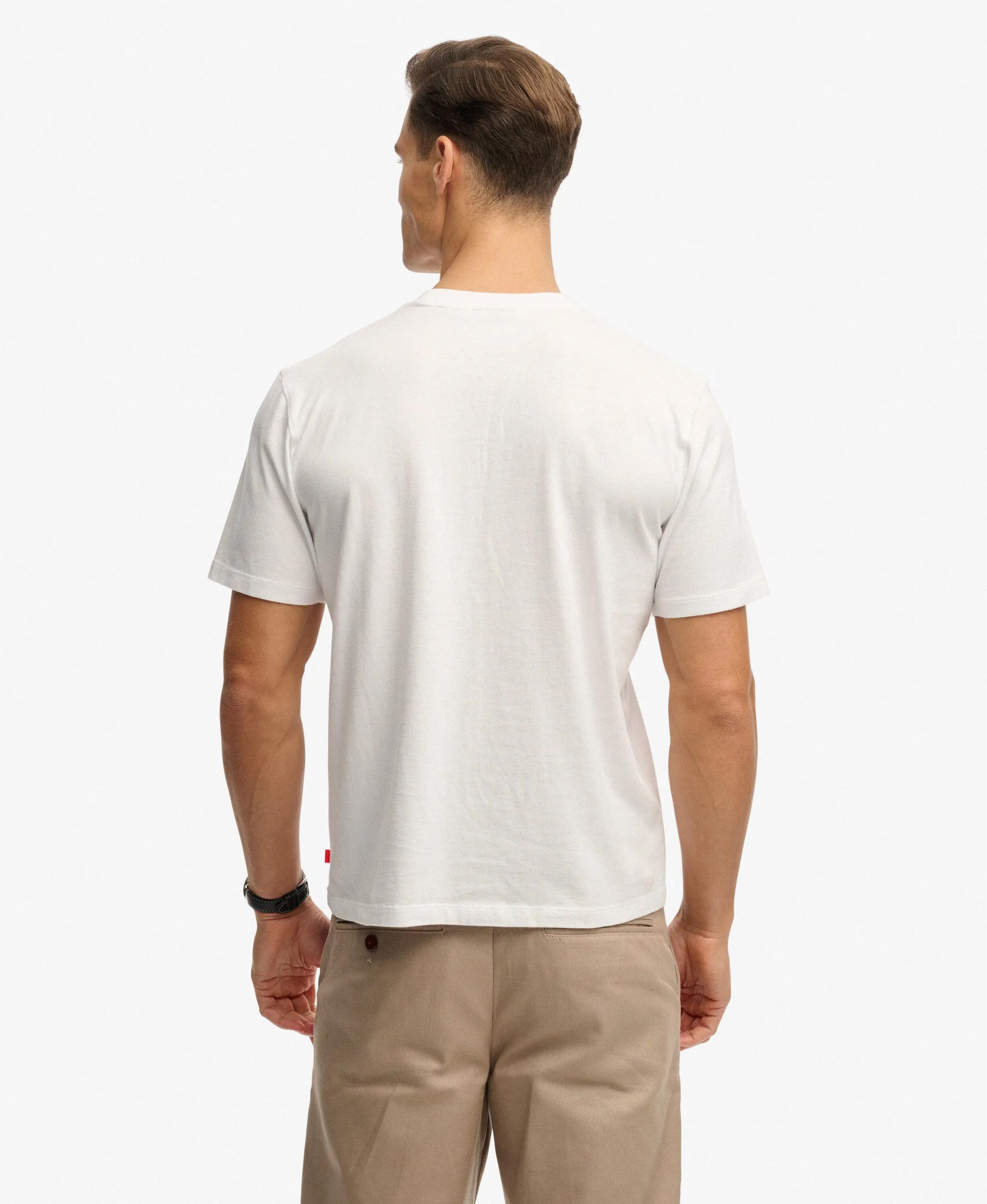 superdry Micro Logo T‑Shirt de algodón orgánico, corte loose 5/5