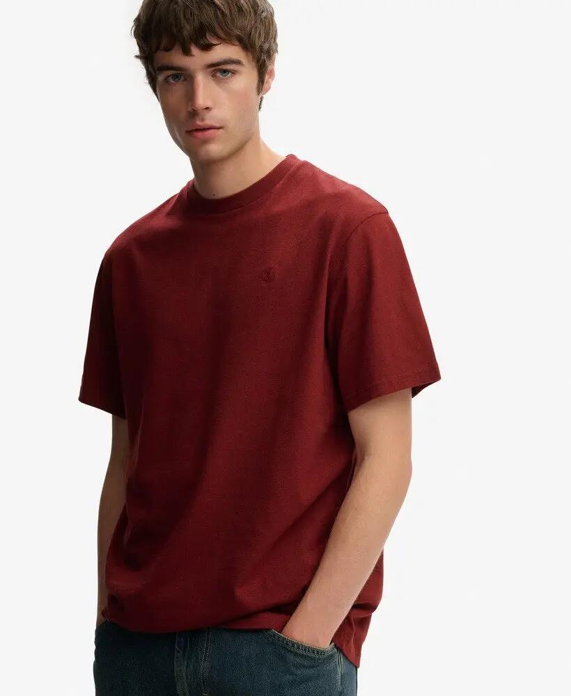 superdry Oversized T-Shirt 100% katoen - extra ontspannen pasvorm – Stanton Red 1/7