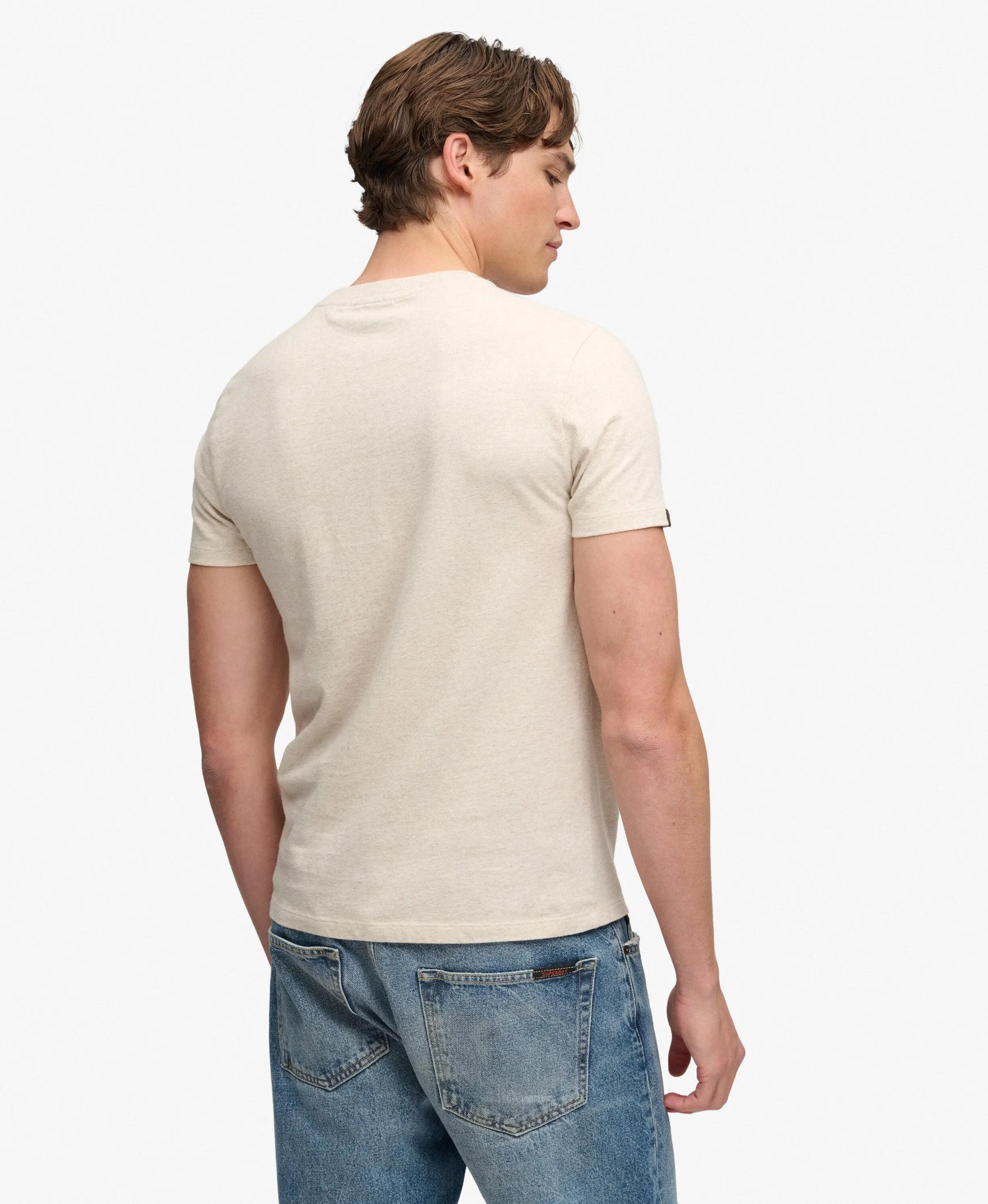 superdry T-shirt Essential Company Logo brodée en coton bio 5/6