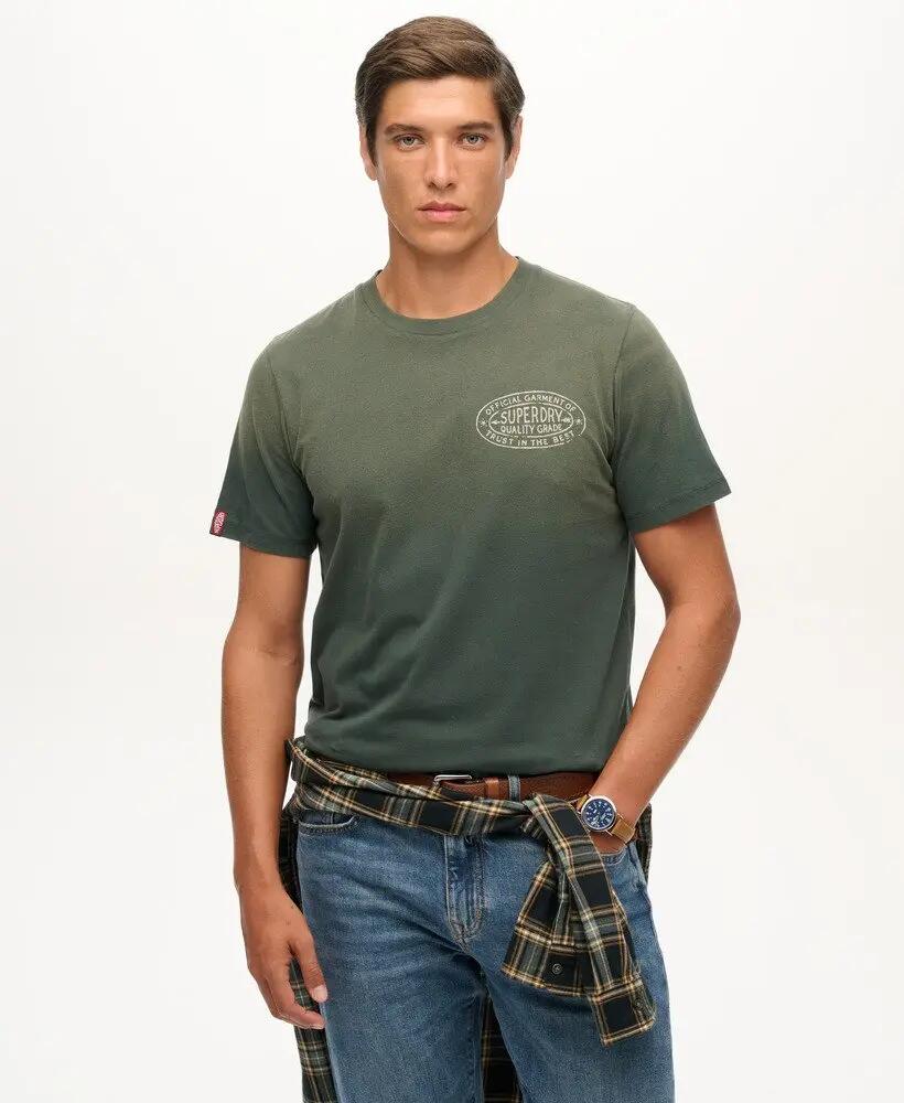 superdry Lo-fi Outdoors Relaxed T-Shirt – 100% Bio-Baumwolle, Relaxed Fit 2/6