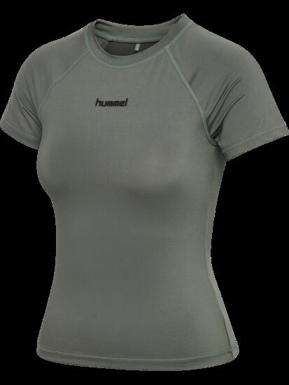 hummel T-shirt hmlPRIMA W S/S – coupe ajustée, tissu extensible