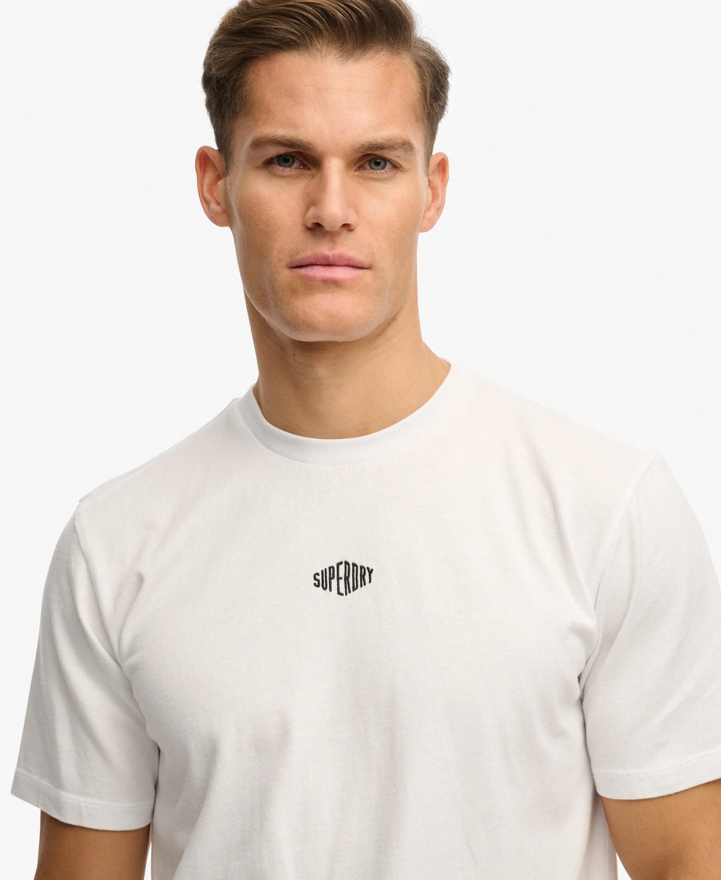 superdry Micro Logo T‑Shirt de algodón orgánico, corte loose 4/5