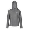 Dames Montes Lichtgewicht Hoodie (Licht staal/zwart)