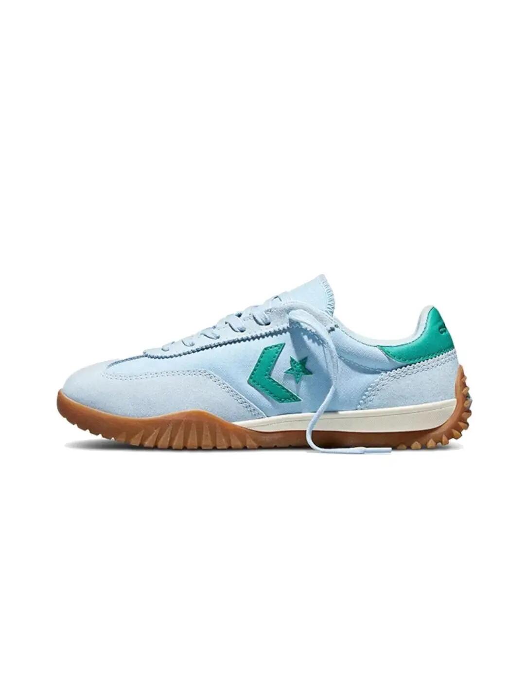 Damen Turnschuhe Converse Run Star Trainer Ox Blau. 2/4