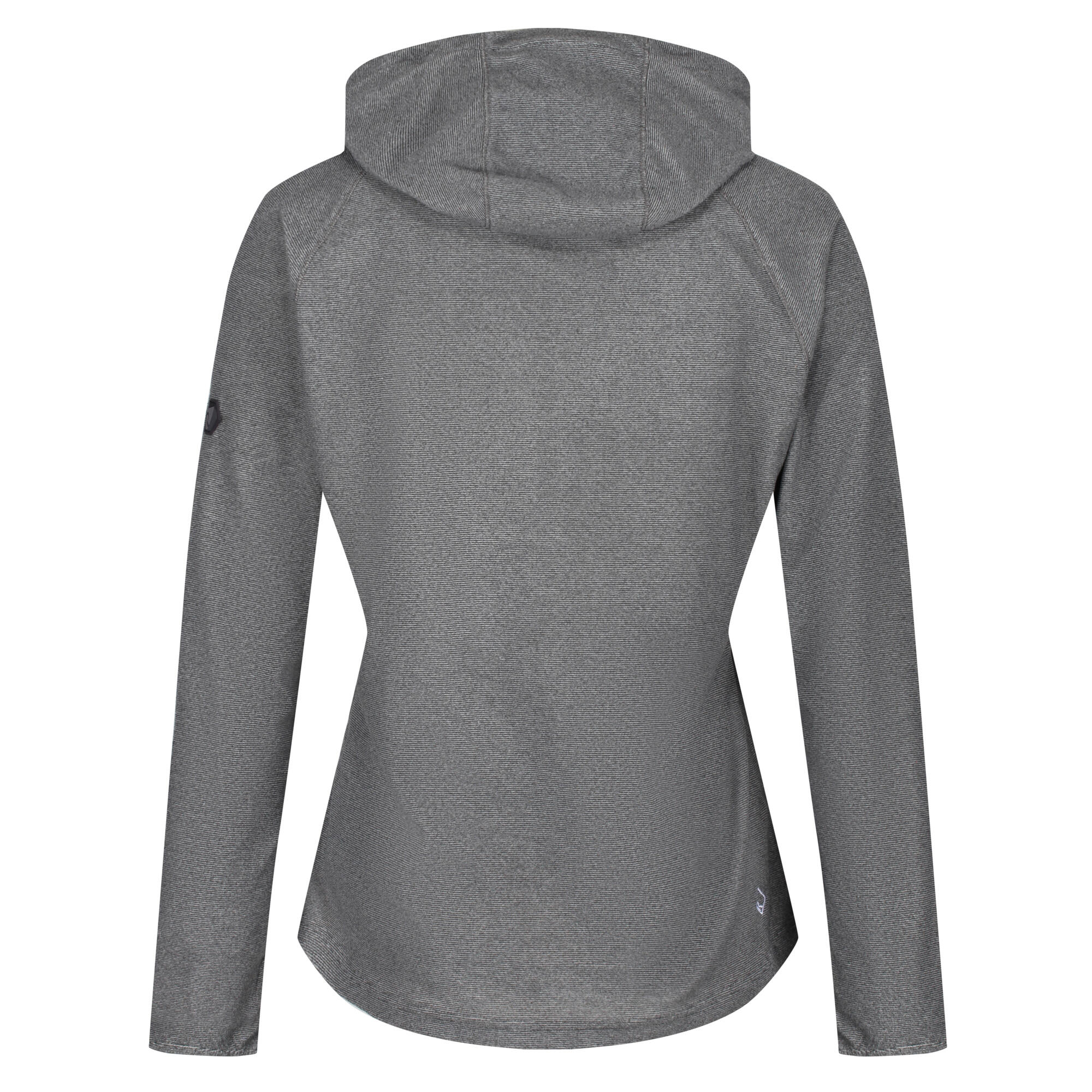 Womens/Ladies Montes Lightweight Hoodie (Light Steel/Black) 2/5