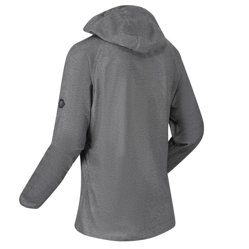 Dames Montes Lichtgewicht Hoodie (Licht staal/zwart)