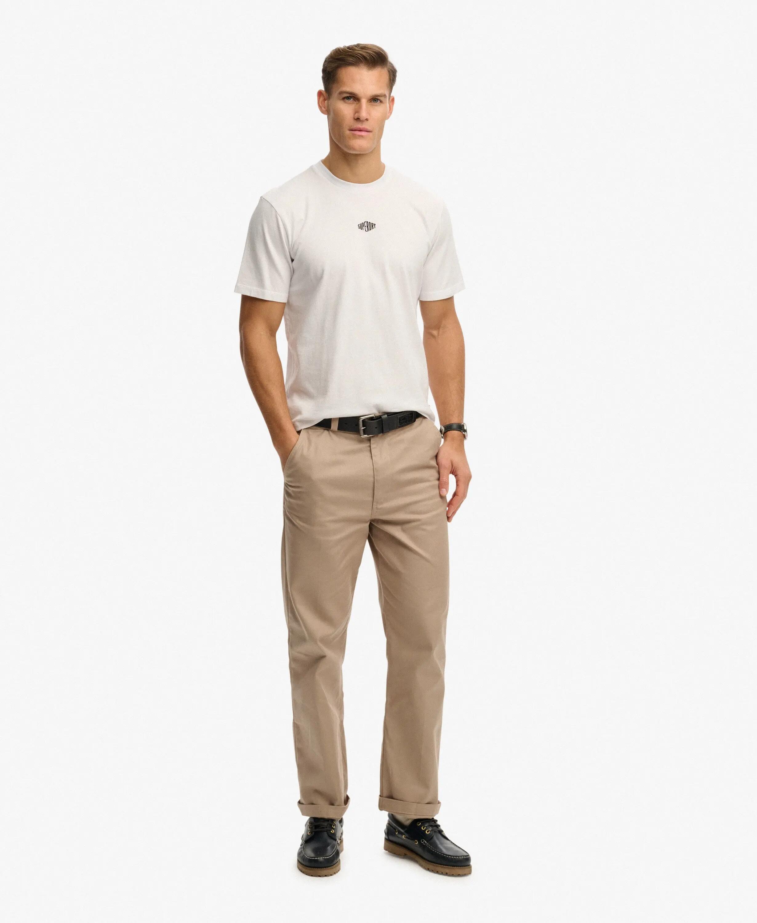 superdry Micro Logo T‑Shirt de algodón orgánico, corte loose 3/5