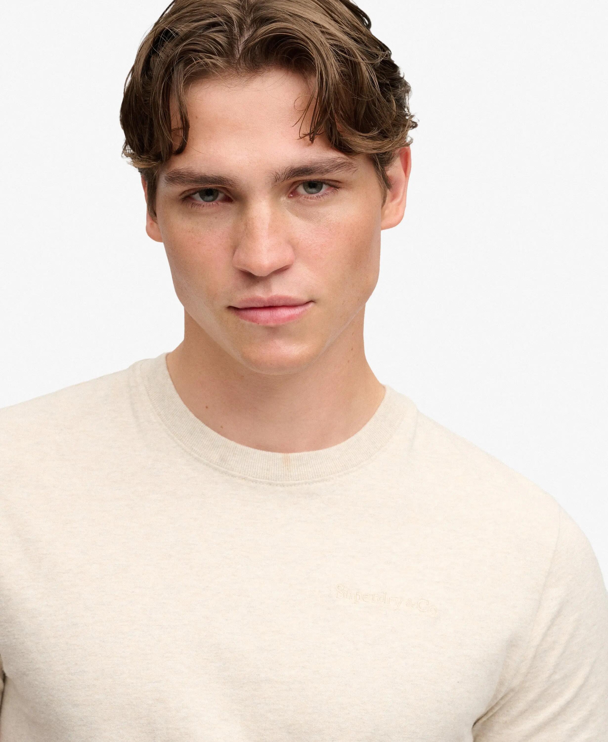 superdry T-shirt Essential Company Logo brodée en coton bio 3/6