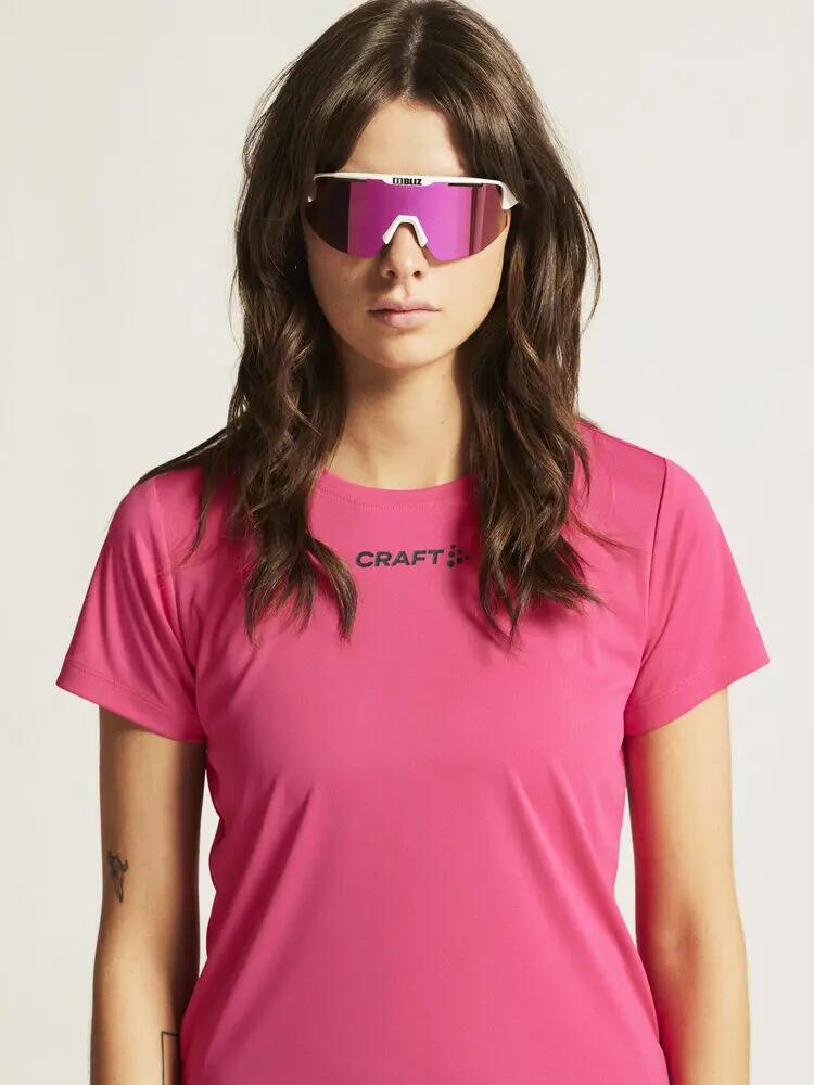 craft CORE Essence SS Tee 2 W Trainingsshirt aus recyceltem Polyester 3/7