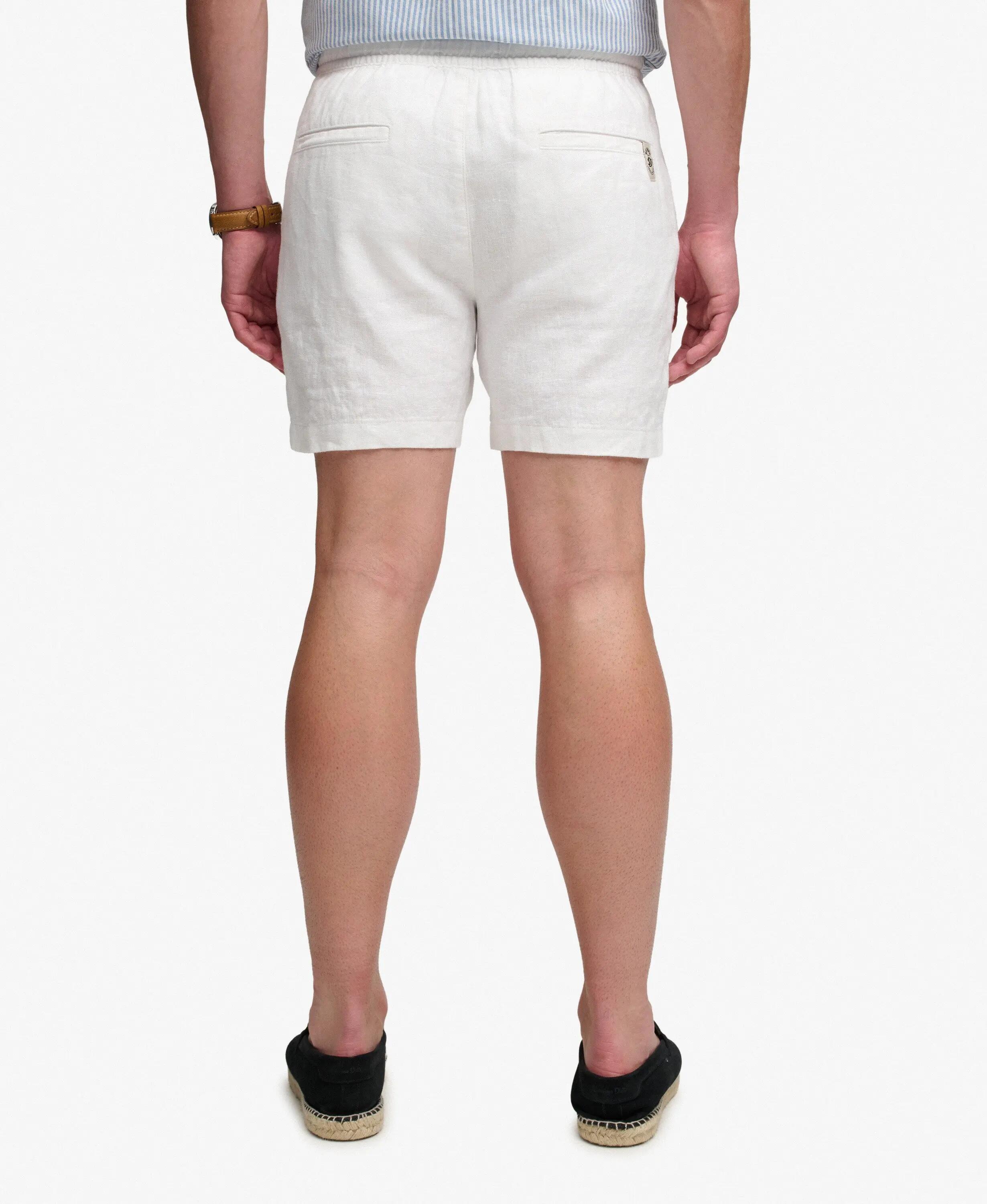 superdry The Merchant Store - Short en lin, coupe droite 4/6