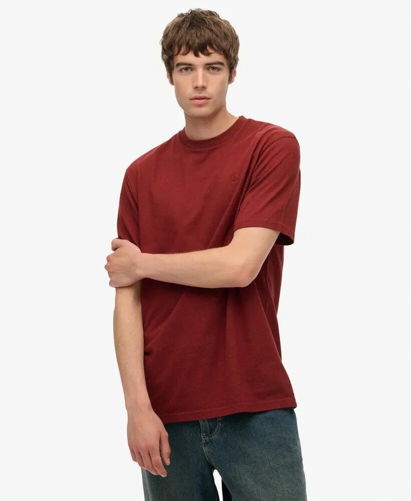 superdry Oversized T-Shirt 100% katoen - extra ontspannen pasvorm – Stanton Red 2/7