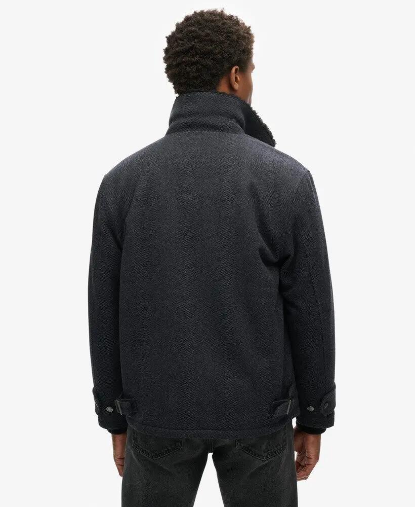superdry Merchant Wool Chore Jacket casaco de lã 4/7