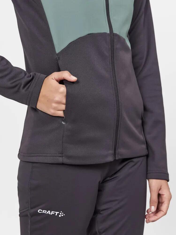 craft ADV Essence Jersey Hood Jacket W – Capuz forrado e corta-vento 3/6
