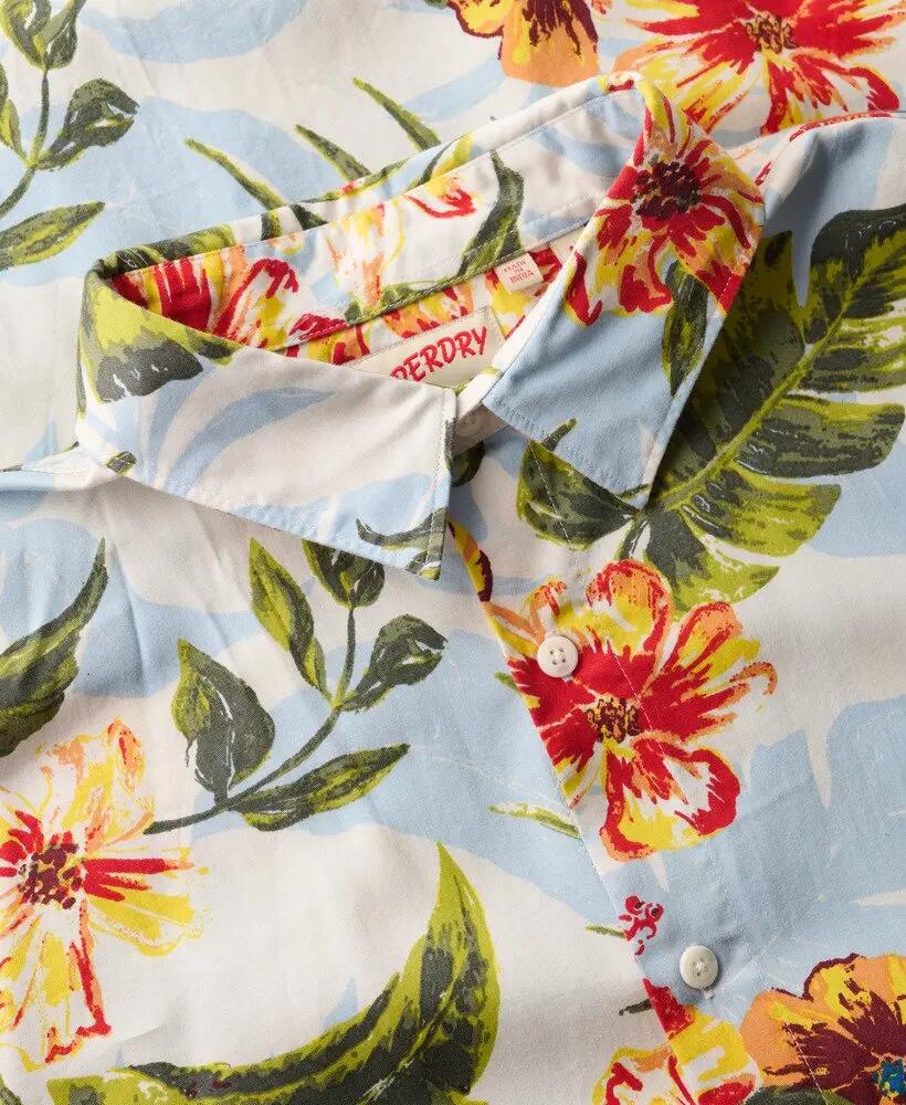 superdry Hawaiian Printed Shirt ALOHA SHADOW 7/7