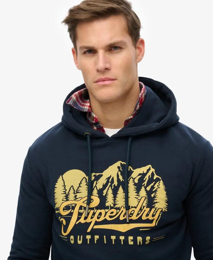 superdry Sweat com capuz Outfitters em mistura de algodão 3/6