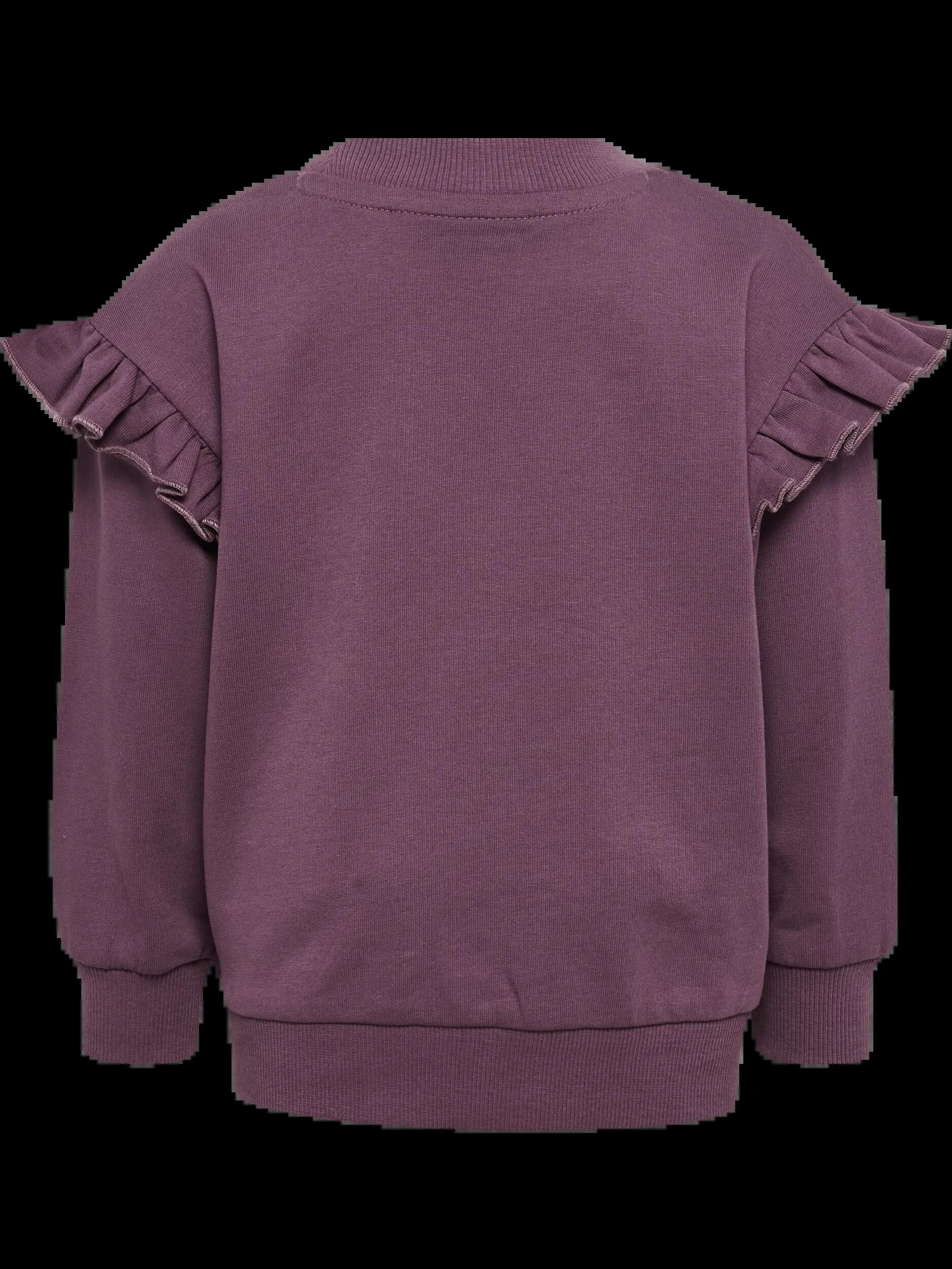 hummel Felpa hmlMINI LOOSE FRILL in cotone biologico 2/2